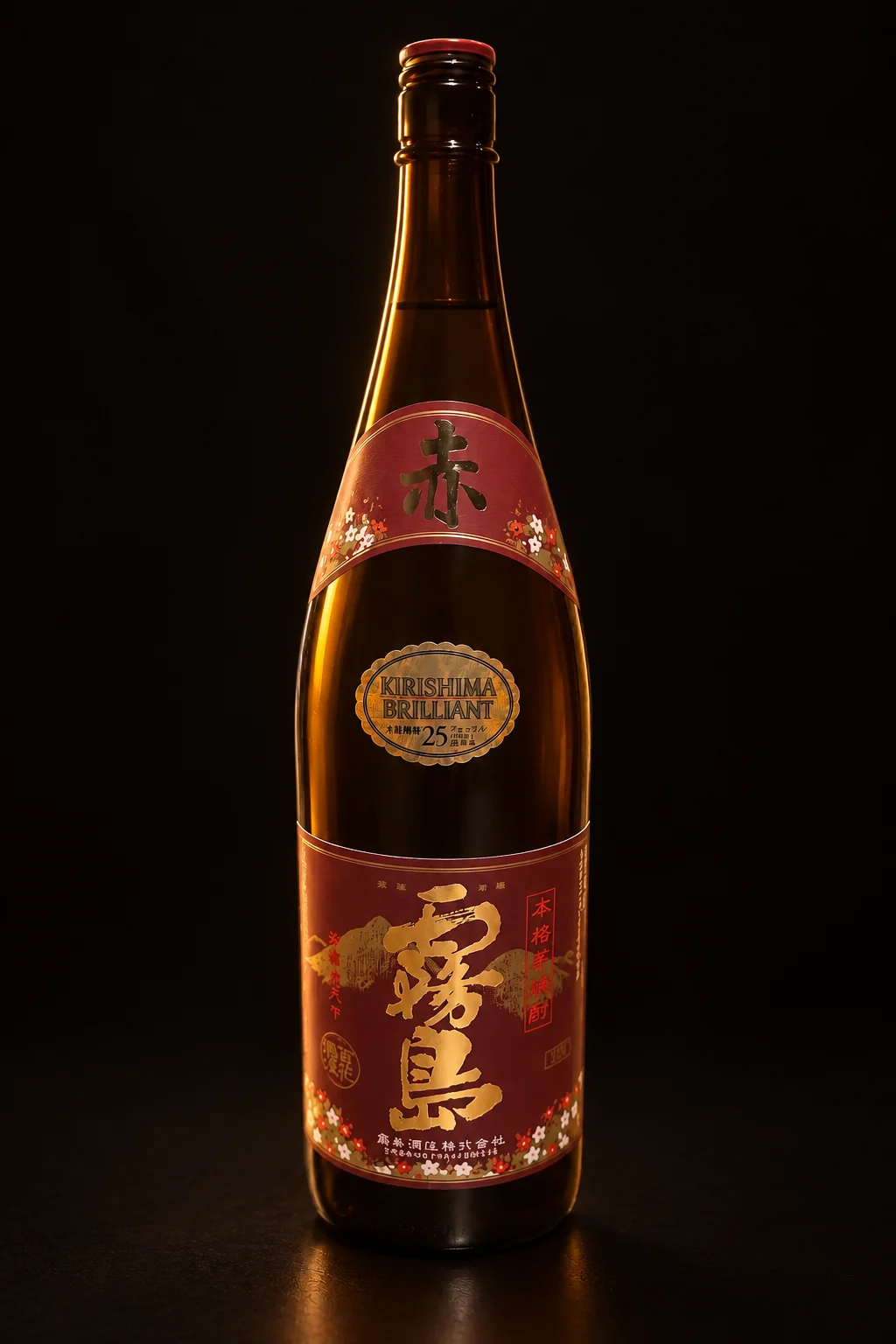宮崎の蔵の赤霧島（芋焼酎・紫芋仕込み）