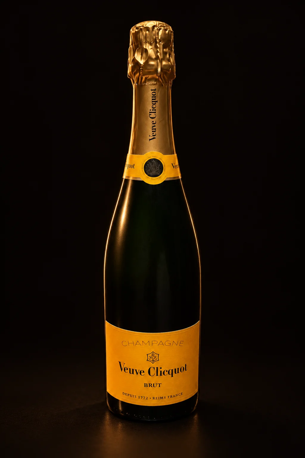 ヴーヴ・クリコ（750ml）のボトル